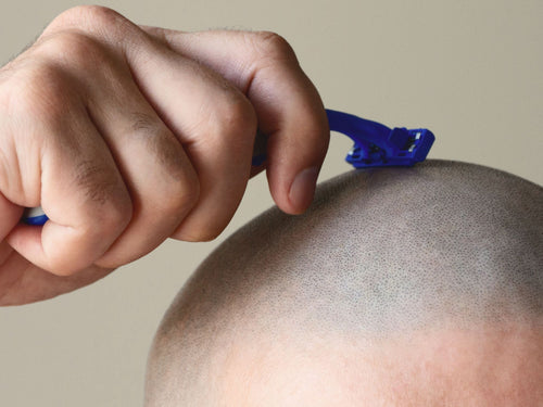 Shaving Your Head With The Blade Bar